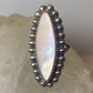 Mother of Pearl ring size 6 southwest Navajo  sterling silver women girls