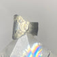 Spoon ring size 8  band  unknown metal