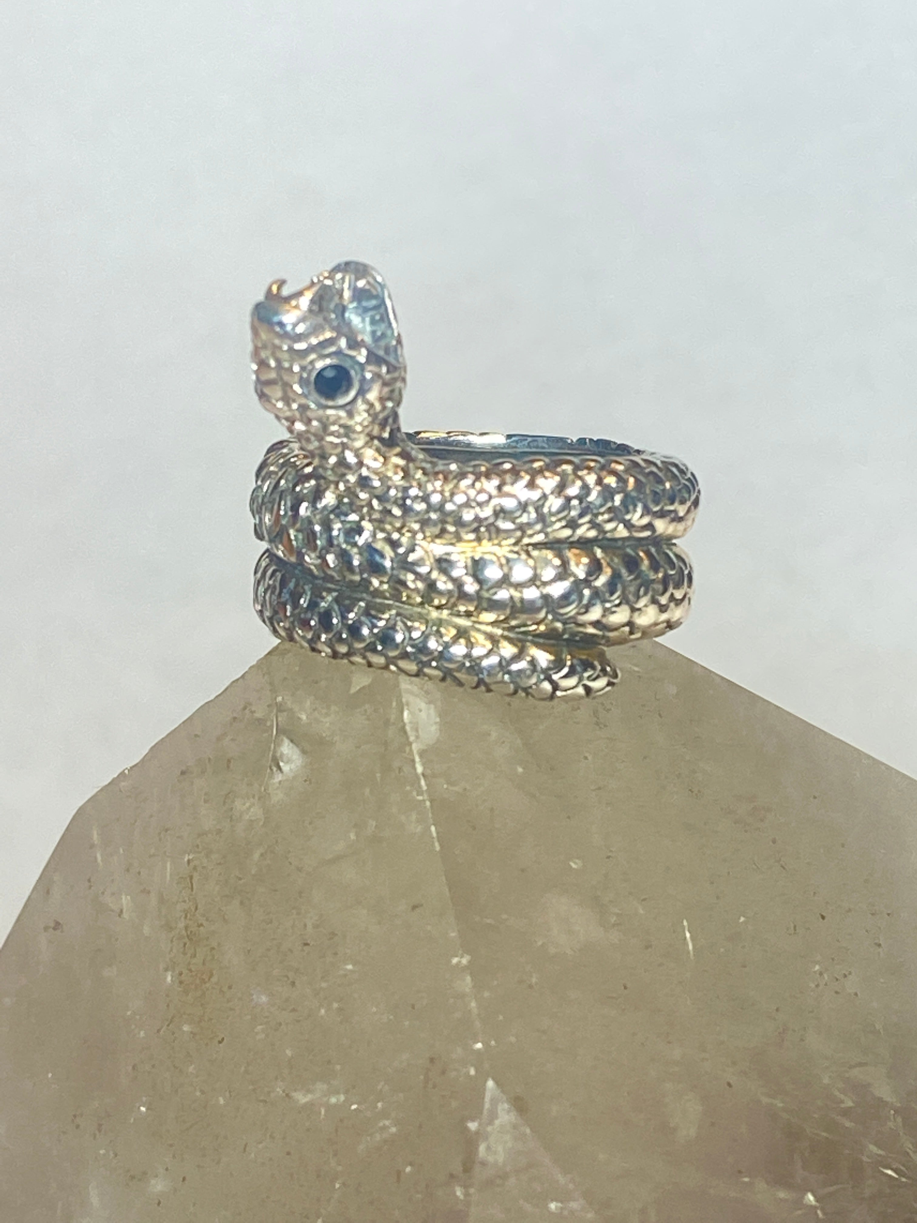 Long deals snake ring