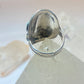Saddle ring mother of pearl Navajo southwest sterling silver women girls