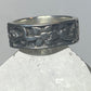 Floral ring flowers band sterling silver women girls