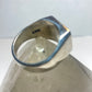 Moon and Star ring southwest sterling silver women men