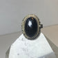 Poison ring size 8 onyx sterling silver women girls