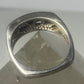 Black Hills Gold ring leaf band sterling silver women  men
