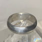 Vintage Plain ring size 7.50 wedding band stacker sterling silver Q