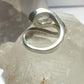 Curve ring size 5.25 wave band southwest sterling silver women girls