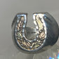 Horseshoe ring size 6.75 Black Hills Gold sterling silver with overlay 12K