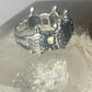 Turtle ring  turtles band  sterling silver women girls