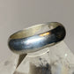 Vintage Plain ring size 7.75 Mexico wedding band stacker sterling silver