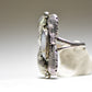 Mother of Pearl ring long Navajo MOPsouthwest sterling silver women girls