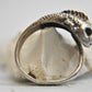 Dolphin ring four dolphins ocean seas pinky band sterling silver women Size   6