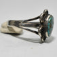 Navajo Ring Turquoise Sterling Silver Girls Size 7.25