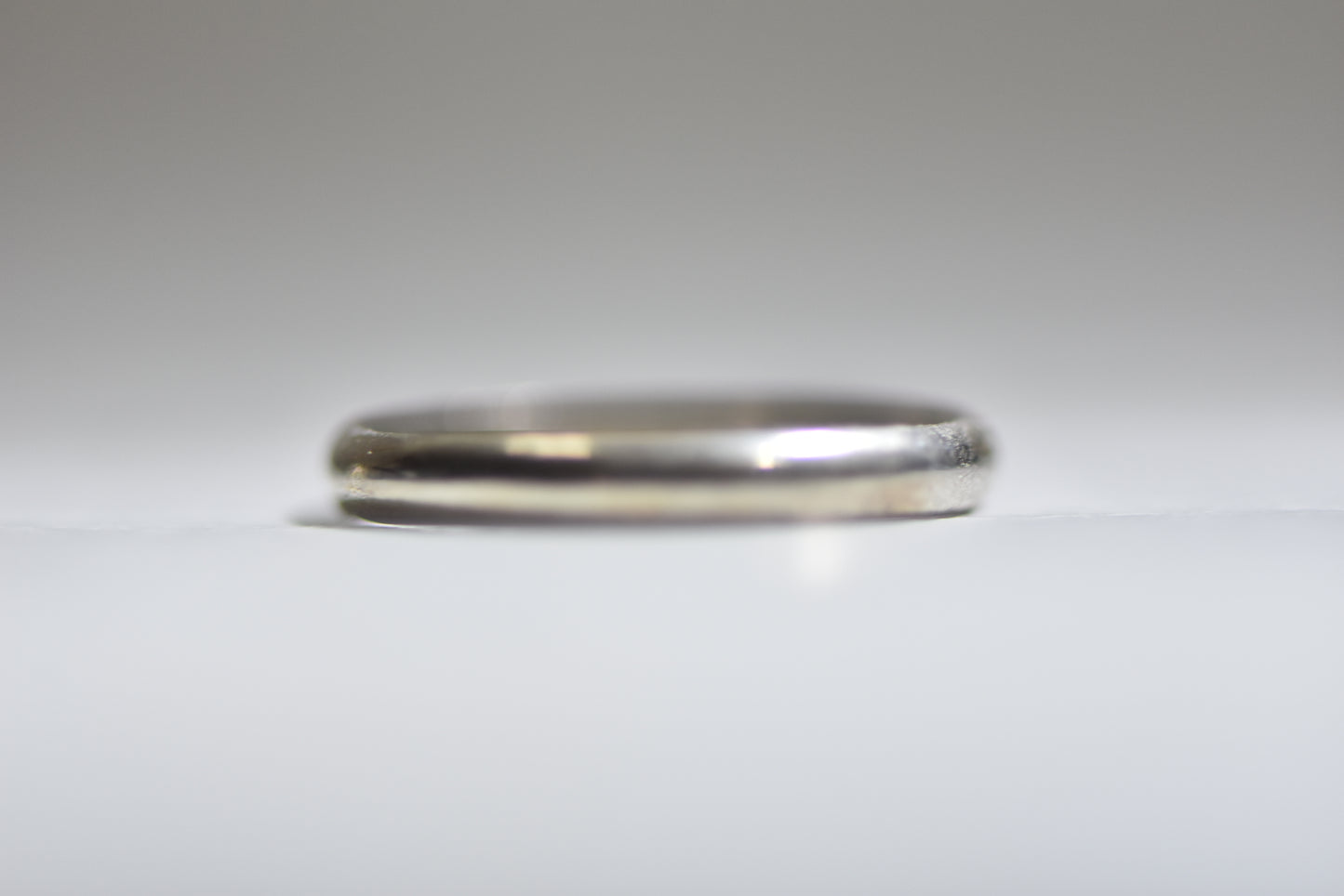 Plain Band slender stacker Ring pinky sterling silver women girls  Size 5.75