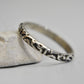 rope ring stacker band slender sterling silver  thumb women  Size  7.75