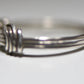 wire wrap ring pinky band sterling silver women girls