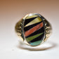 Navajo ring turquoise onyx spiny oyster tribal southwest women men sterling silver