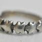 Star band stars ring women stacker southwest sterling silver Size 7.5