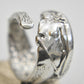 Nude lady spoon ring canoe paddle waves   Size 7.25
