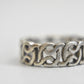 Celtic Rope ring size 5.50 braided pinky band sterling silver biker women girls