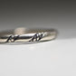 Southwest ring rope band thumb stacker sterling silver women girls