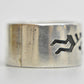 Kokopelli Ring Sterling Silver Fertility Band Mexico Size  7.25