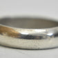 wedding ring thumb band men sterling silve Size 9.75