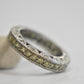 Wedding ring or band boho cocktail sterling silver   Size 6.75