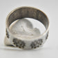 sun ring  sterling silver band Mexico southwest women Size 8.25