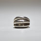 Chunky Ring Size 6.75 Bulky Boho Dome Sterling Silver Band girls women