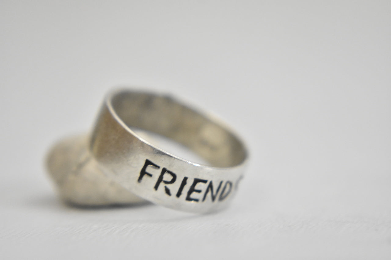 Your Actual Finger Print Rings, Family Fingerprints, Friendship Rings, –  jringstudio