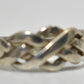 Puzzle Ring Sterling Silver Wedding Band Vintage Size 12