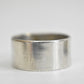 Wedding ring thumb smooth band sterling silver men women Size 8.75