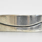 Vintage wave ring sterling silver band  Men size  11.5