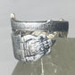 Twas the night before Christmas ring size 5.50 spoon band Gorham sterling silver band
