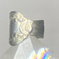 Spoon ring size 8  band  unknown metal