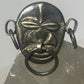 Mexican face ring old mask sterling silver women