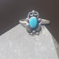 Turquoise Ring  southwest pinky sterling silver women girl pp