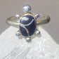 Turtle ring onyx southwest sterling silver women girls du