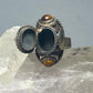 Poison ring tiger eye Mexico solid sterling silver band women