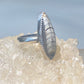 Fossil ring size 6.25  long fossil sterling silver women girls