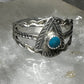 Navajo ring Arrow turquoise size 7.50 sterling silver women