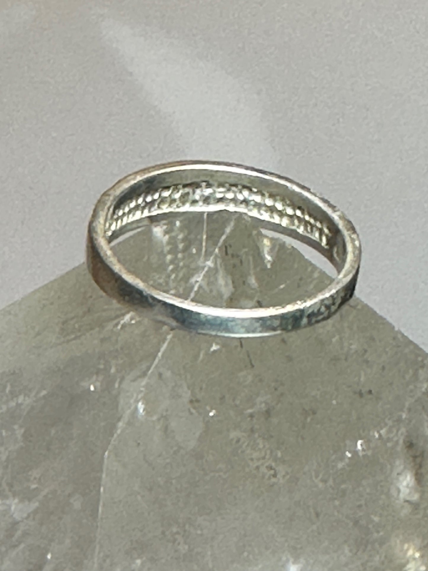 Black Hills Gold ring size 13 leaves band sterling silver women men