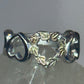 Black Hills Gold ring size 4.75 Heart Valentine band sterling silver women