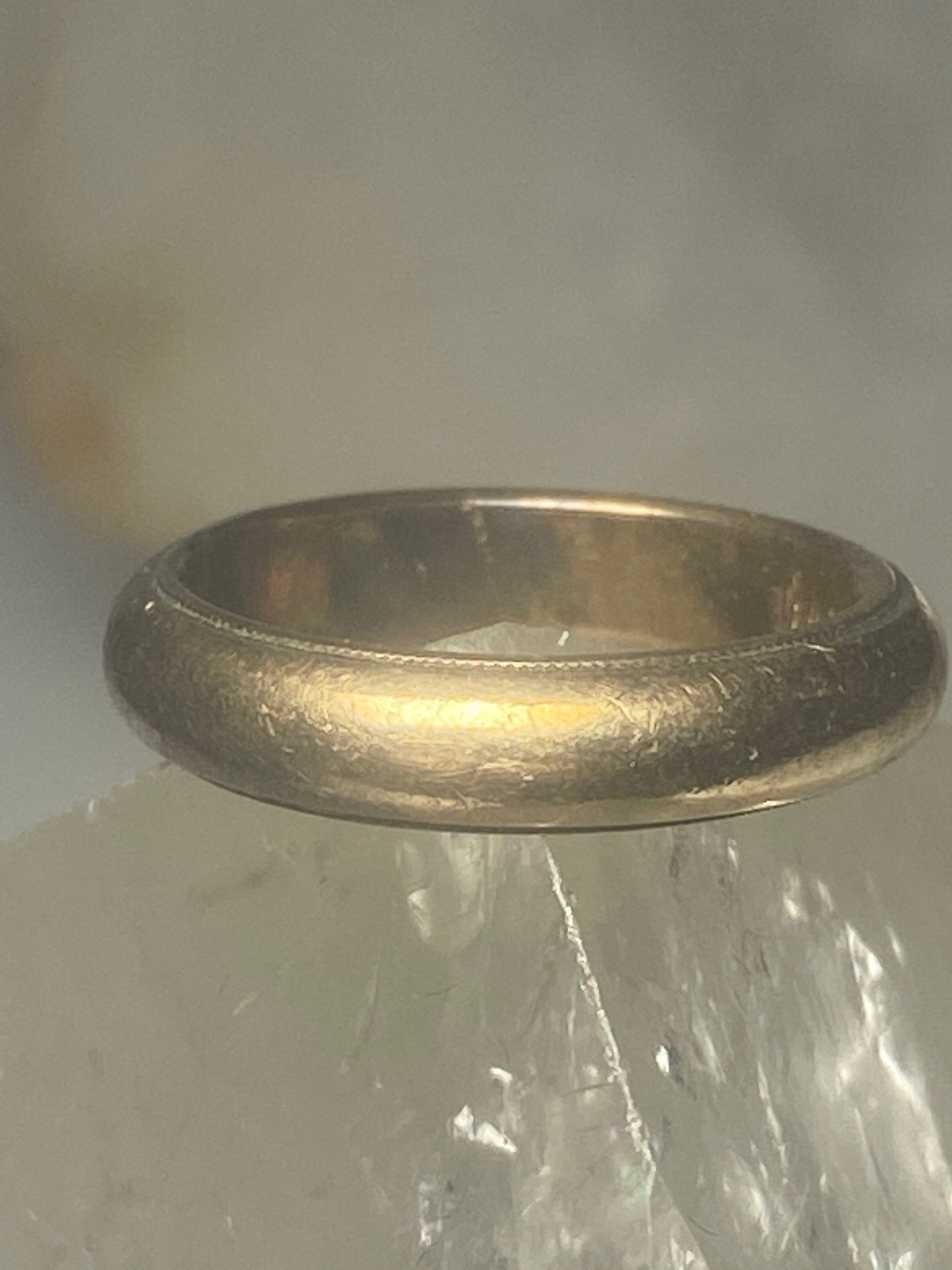 Wedding ring  1/20 10K gold filled band  women girls