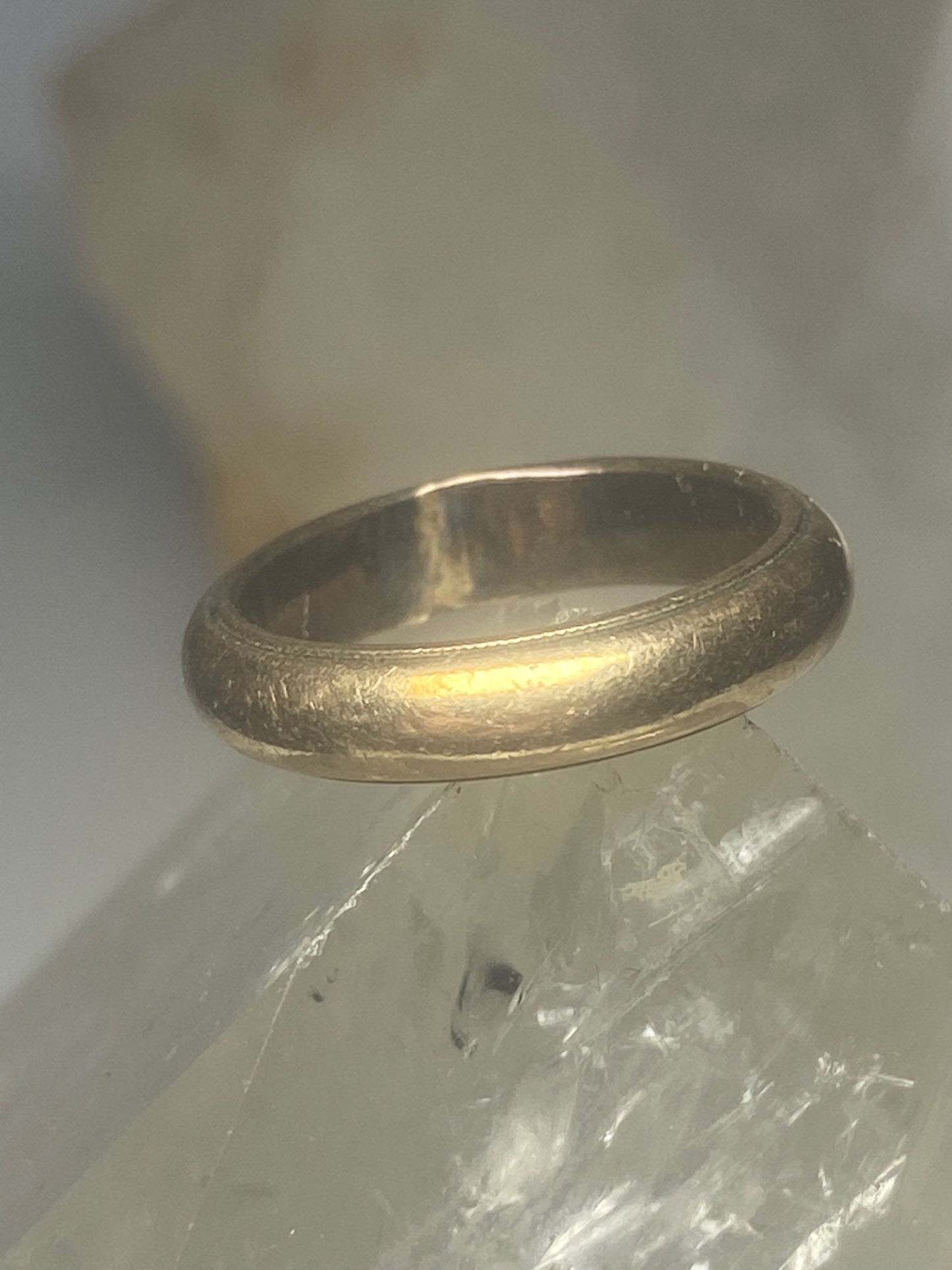 Wedding ring  1/20 10K gold filled band  women girls