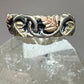 Black Hills Gold  ring size 5.75 sterling silver women