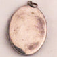 Roman Greco Classical Figure Locket Sterling Silver Vintage