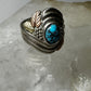 Black Hills Gold ring turquoise size 4.75 sterling silver women  girls