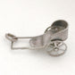 Sterling Silver Vintage Carriage w Wheels Movable Charm 1