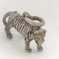 Tiger Charm Sterling Silver Vintage